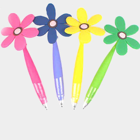 Flower Dangle Tip Ball Pen