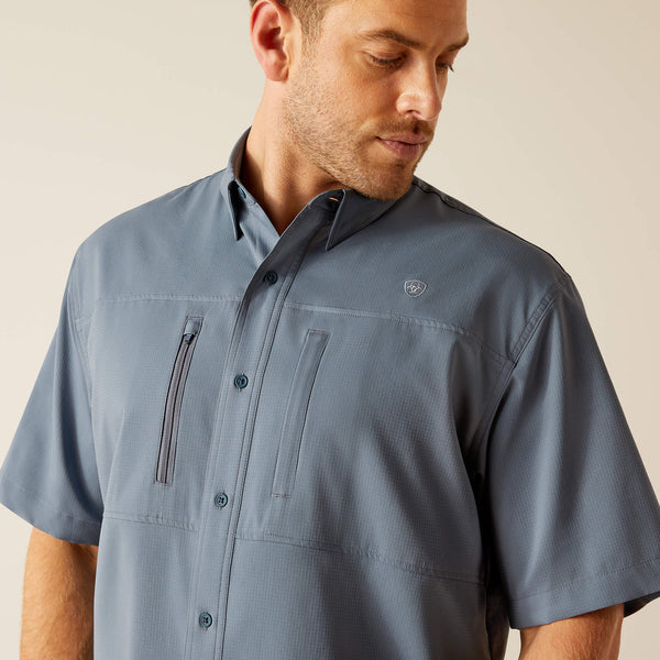 MEN'S Style No. 10048844 VentTEK Classic Fit Shirt-Newsboy Blue