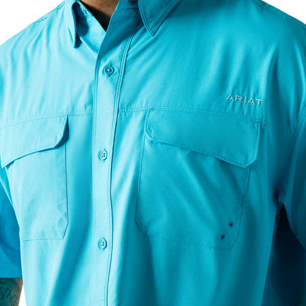 MEN'S Style No. 10048734 VentTEK Outbound Classic Fit Shirt-Turquoise Reef