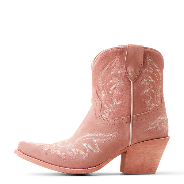 WOMEN'S Style No. 10050900 Western Chandler Carnation Pink Suede Boot