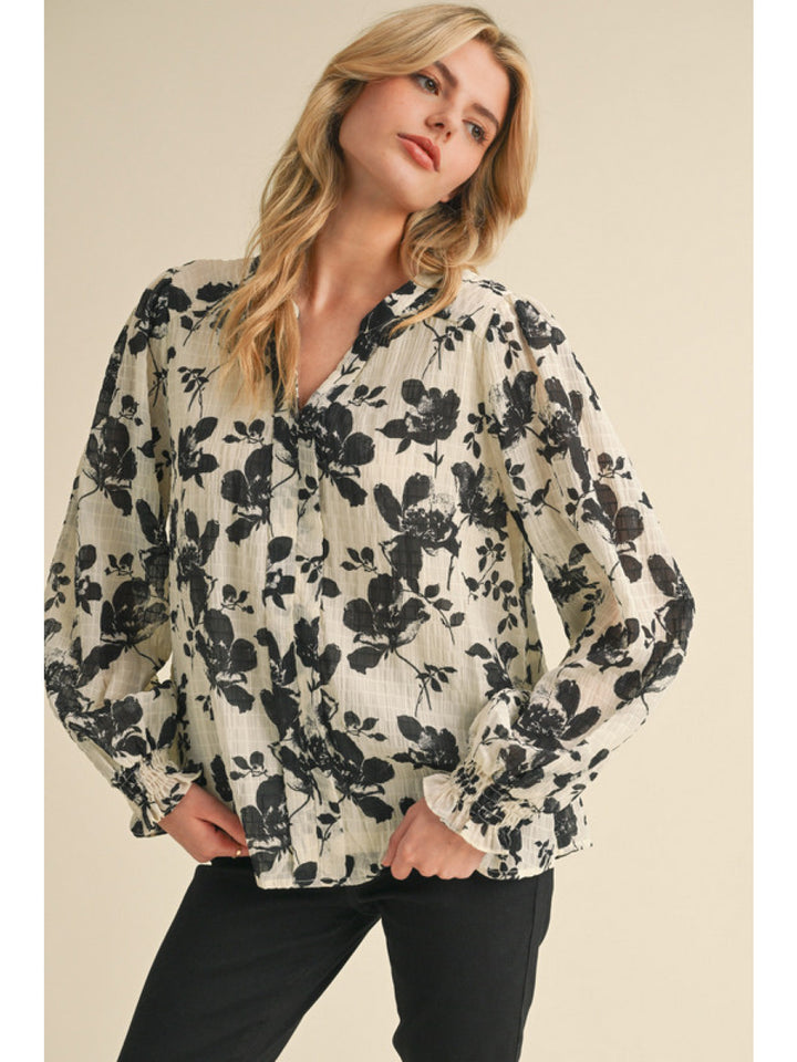 Leynah Floral Top