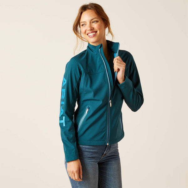 WOMEN'S Style No. 10046689 New Team Softshell Jacket-REFLECTING POND