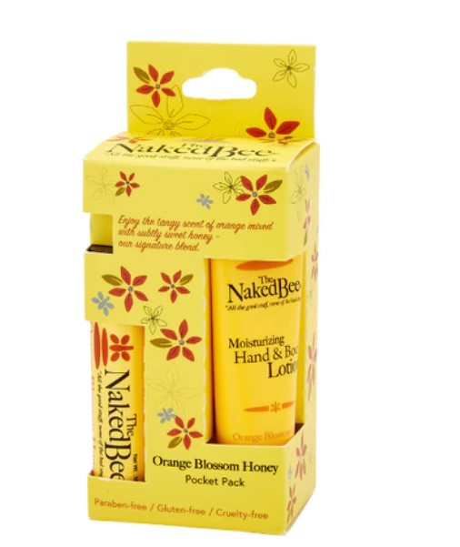 The Naked Bee Orange Blossom Honey Pocket Pack