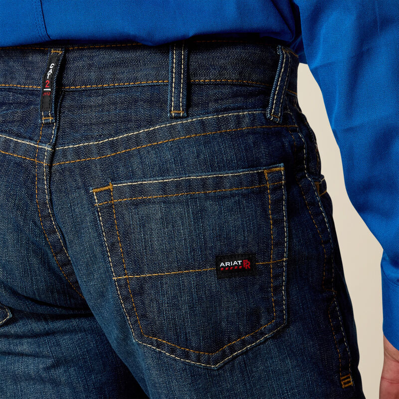 FR M5  Straight Leg Work Wear Jean-Shale-10015166