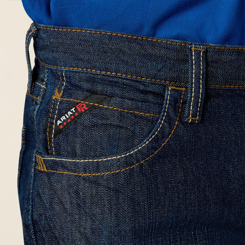FR M5  Straight Leg Work Wear Jean-Shale-10015166