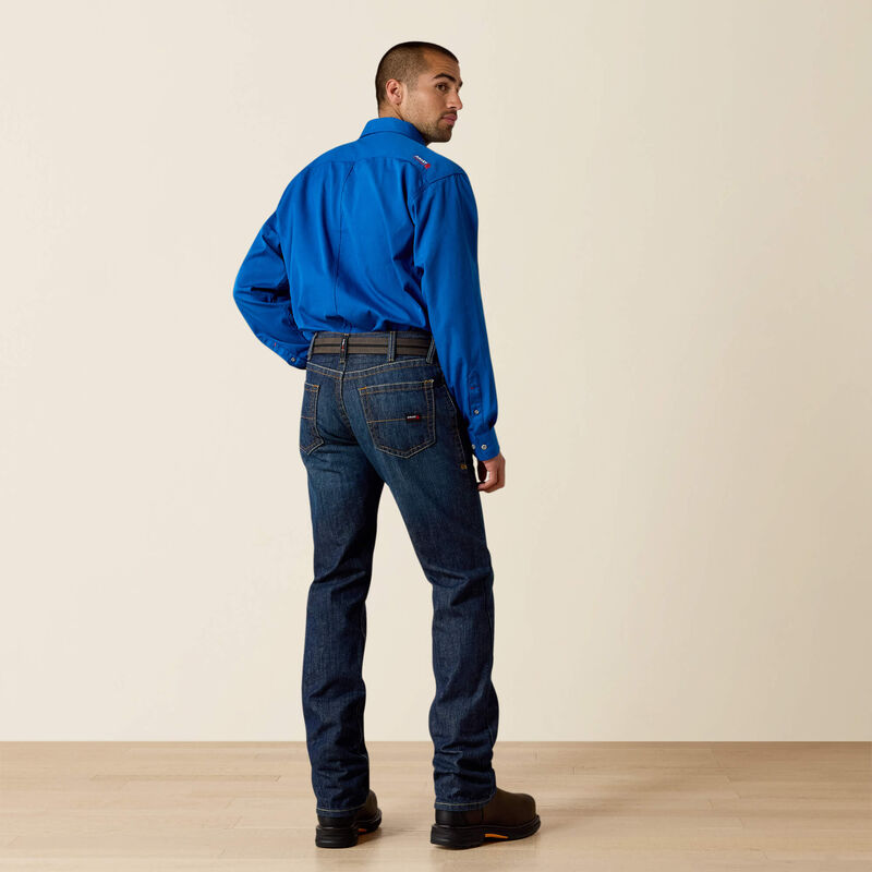 FR M5  Straight Leg Work Wear Jean-Shale-10015166