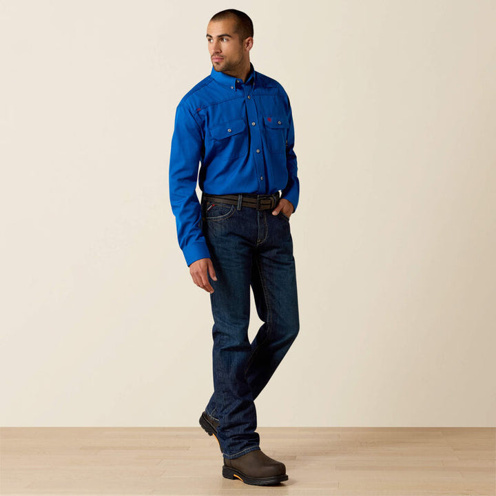 FR M5  Straight Leg Work Wear Jean-Shale-10015166