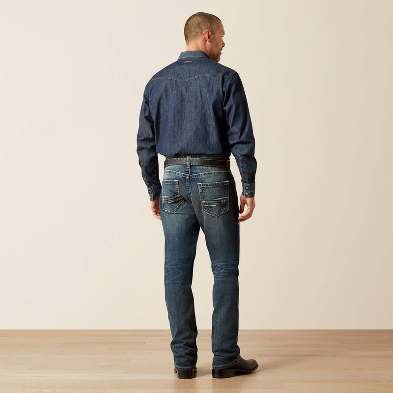 Men's Ariat M5 Slim Stretch Adkins Stackable Straight Leg Jean-10030275