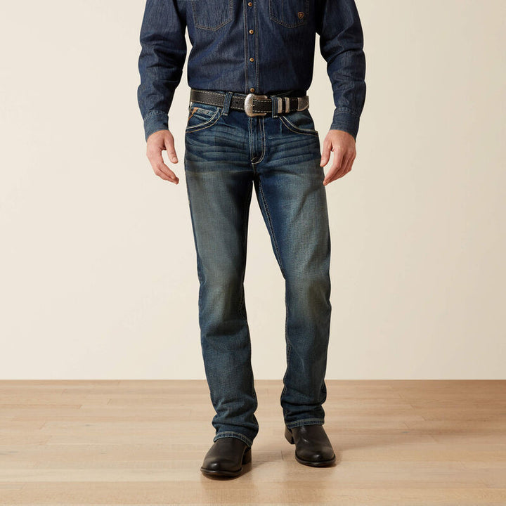 Men's Ariat M5 Slim Stretch Adkins Stackable Straight Leg Jean-10030275