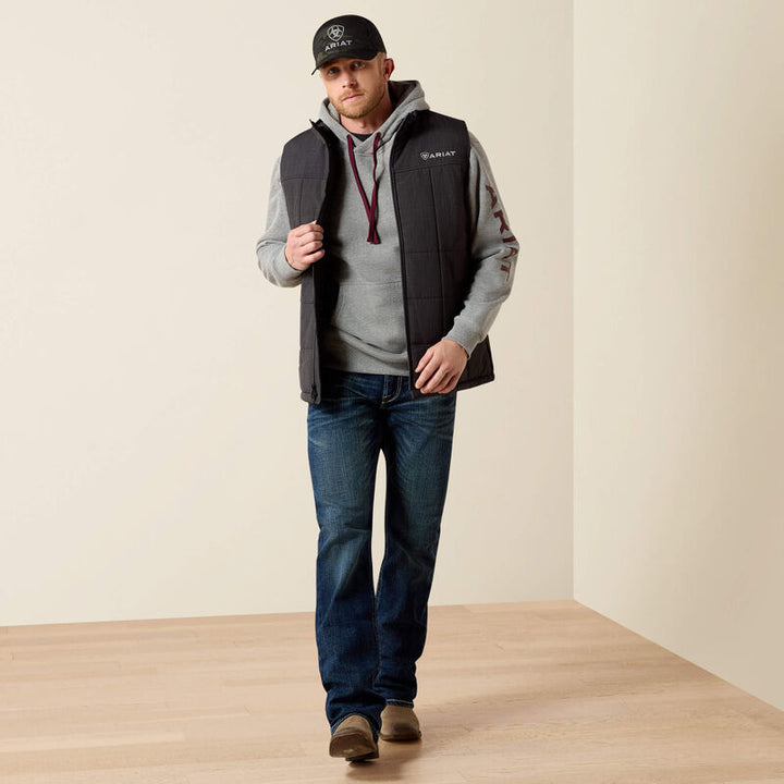 Men's Ariat Crius Insulated Vest-10041519-PHANTOM