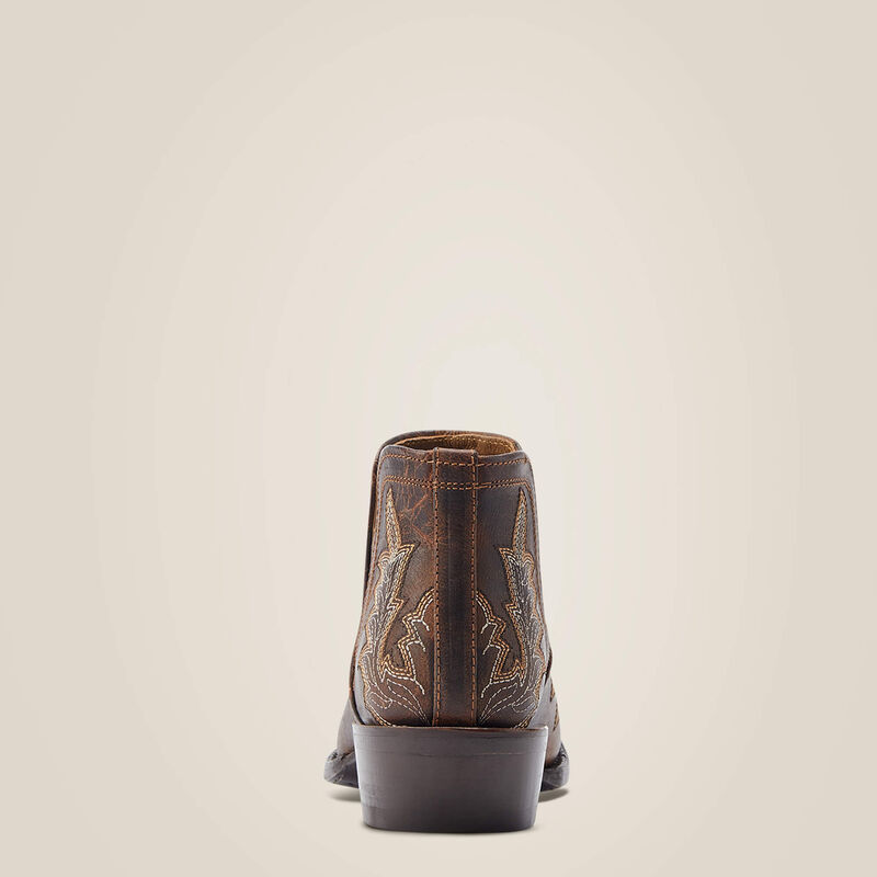 Ariat Dixon Low Heel Western Boot-RHINO TAN-10044502