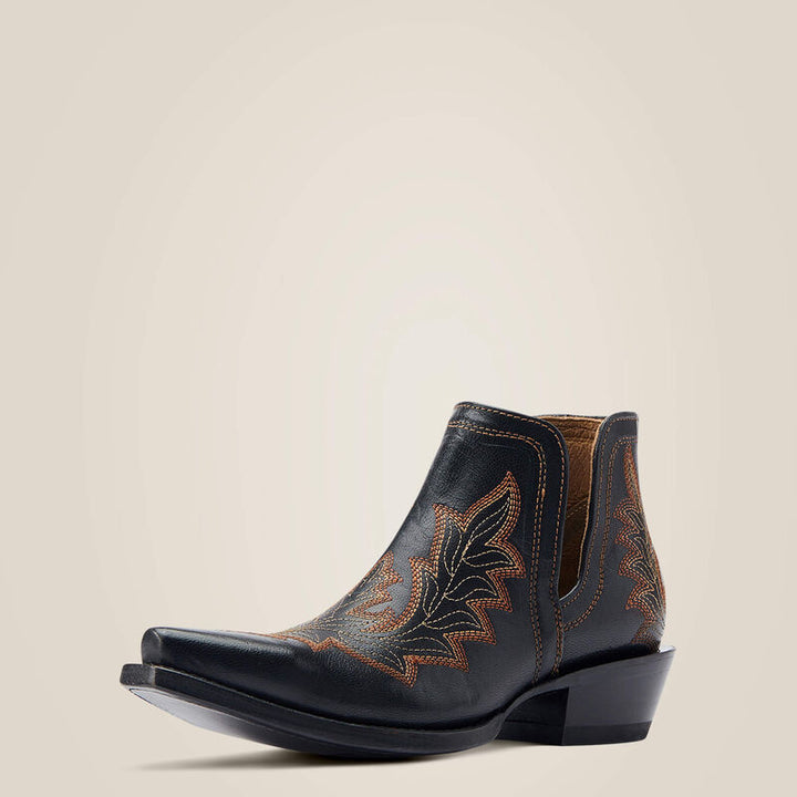Ariat Dixon Low Heel Western Boot-Bohemian Black-10044503