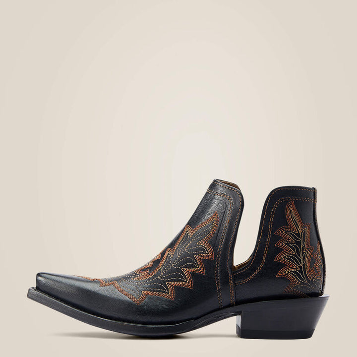 Ariat Dixon Low Heel Western Boot-Bohemian Black-10044503