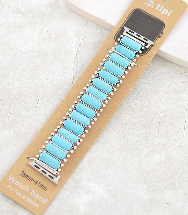 Western Turquoise Watch Band 42-44