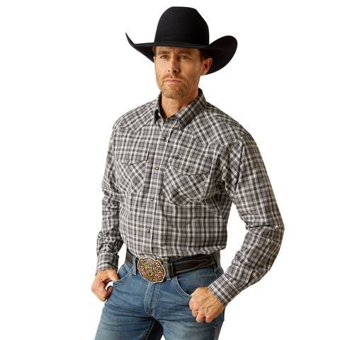 MEN'S ARIAT Ariat 10053914 PRO WHARTON SNP LS SHRT