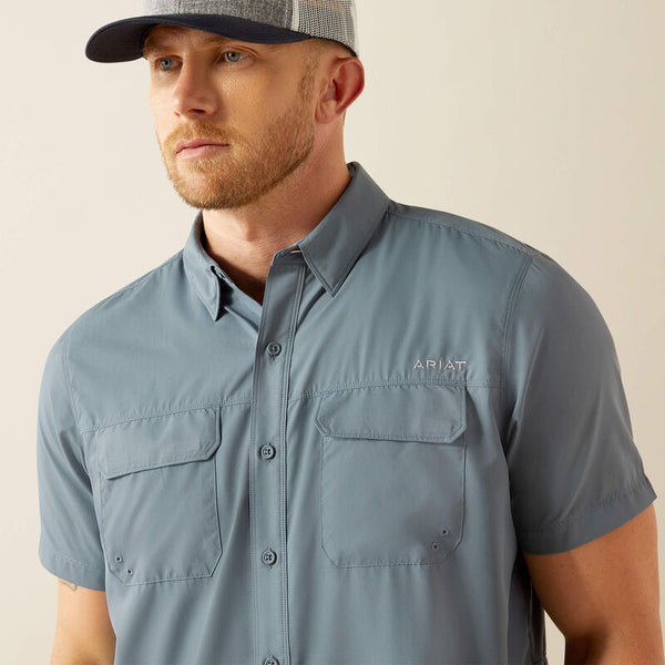 VentTEK Outbound Fitted Shirt-10055229-NEWSBOY BLUE