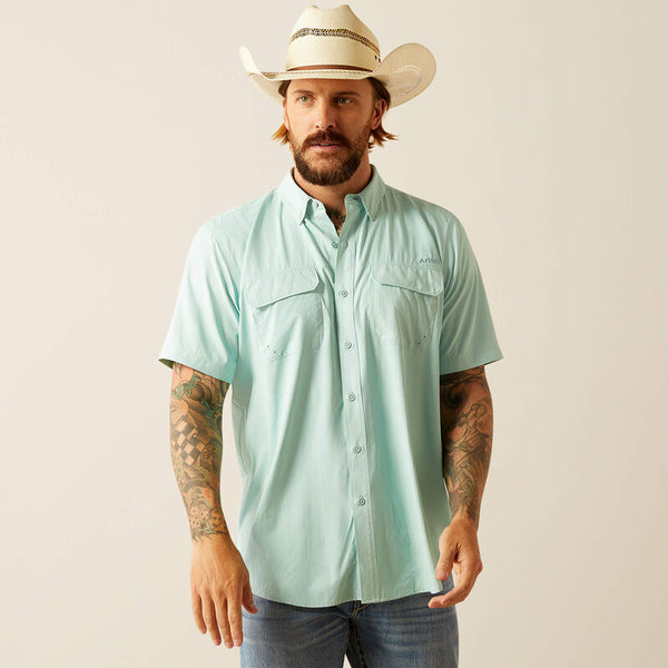 VentTEK Outbound Fitted Shirt-Style No. 10055230-EGGSHELL BLUE