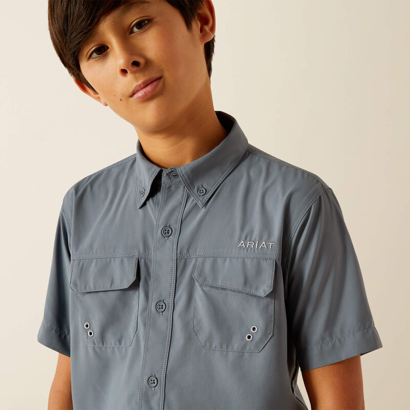 VentTEK Outbound Classic Fit Shirt-Style No. 10055418-NEWSBOY BLUE