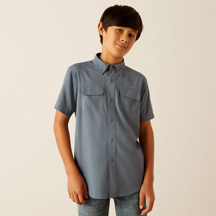 VentTEK Outbound Classic Fit Shirt-Style No. 10055418-NEWSBOY BLUE