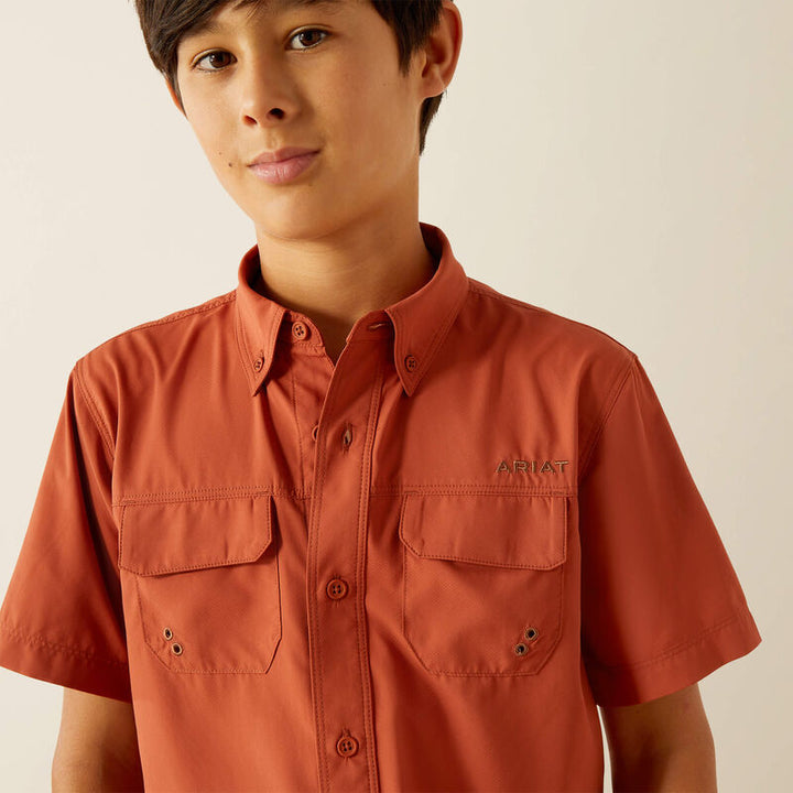 VentTEK Outbound Classic Fit Shirt-Baked Clay-10055420