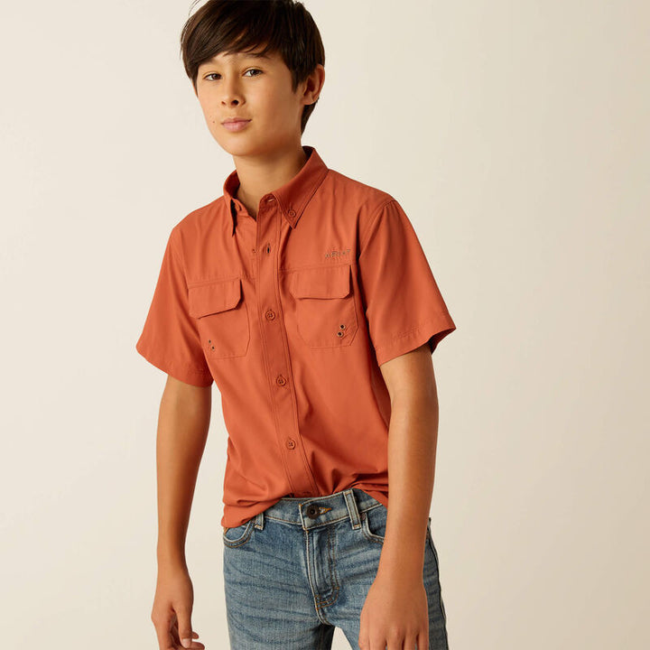 VentTEK Outbound Classic Fit Shirt-Baked Clay-10055420