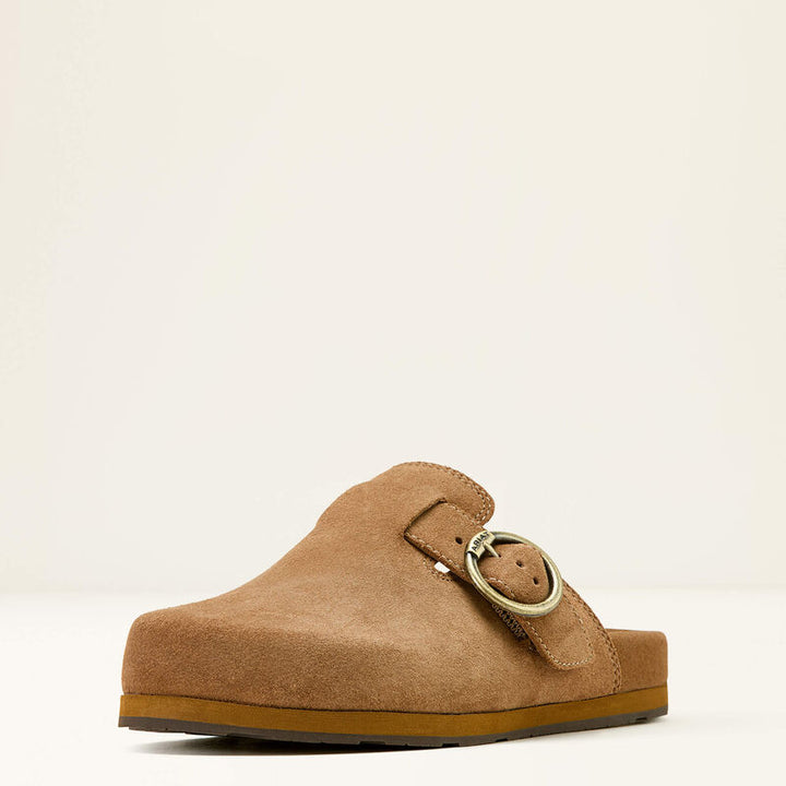 Country Mule-Caramel Suede-10061236