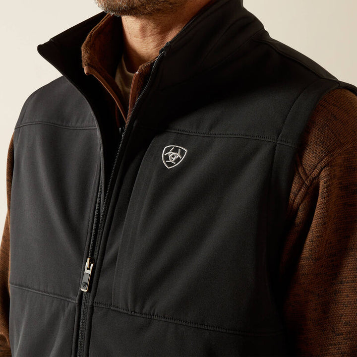 Ariat Mens Vernon Softshell Vest 10062600-Black