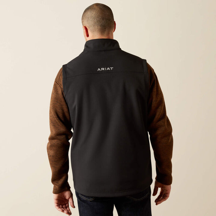 Ariat Mens Vernon Softshell Vest 10062600-Black
