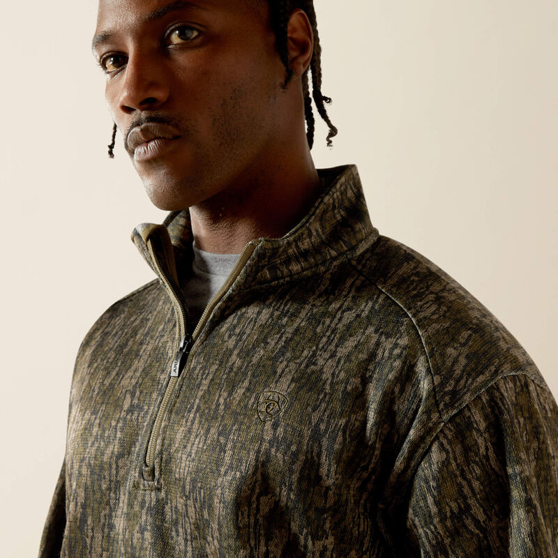 Caldwell Logo 1/4 Zip Sweater-10062622