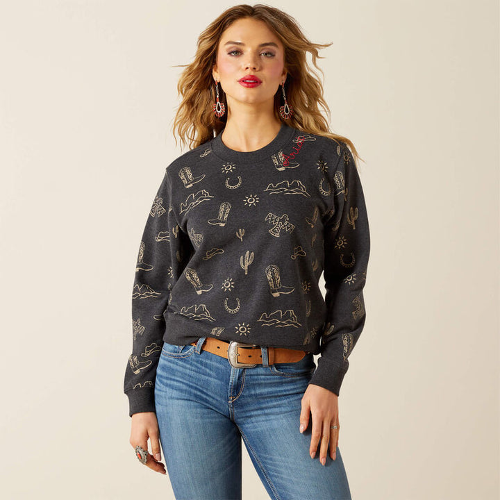 WOMEN'S Style No. Essential Crew Sweatshirt-10062737