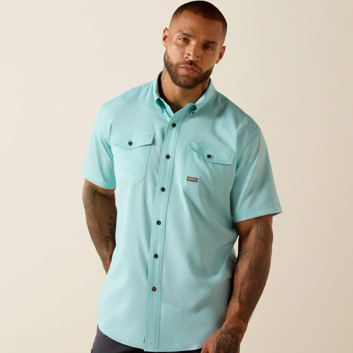 Rebar Work Wear Rebar Made Tough VentTEK DuraStretch Work Shirt-10071541