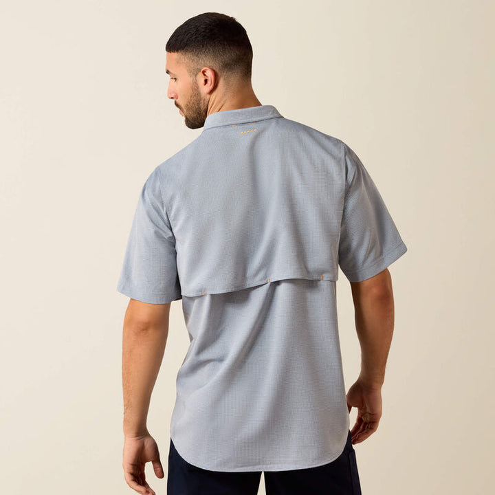 Rebar Work Wear Made Tough VentTEK DuraStretch Work Shirt-10071546-Denim