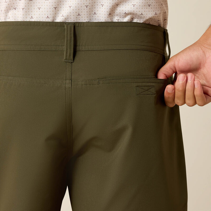 Ariat Tek 7" Short- GRAPE LEAF