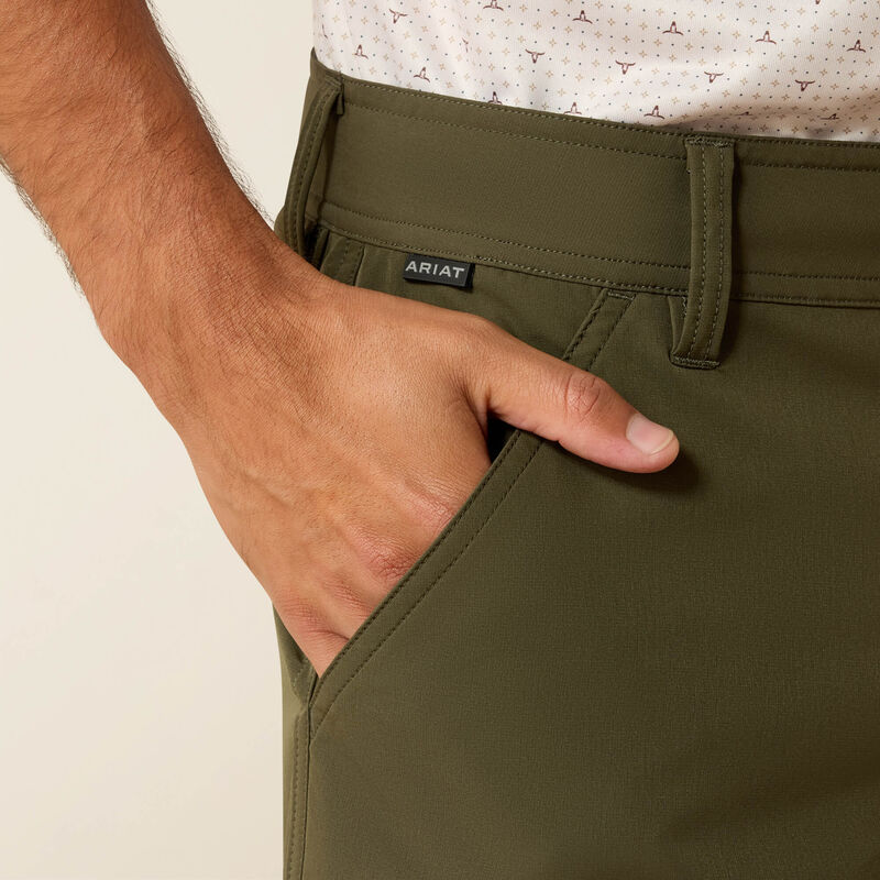 Ariat Tek 7" Short- GRAPE LEAF