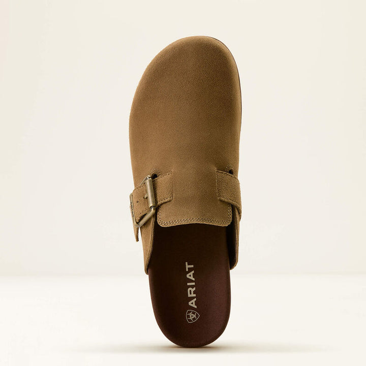 ARIAT Men's Country Mule 10074212-Tan Suede