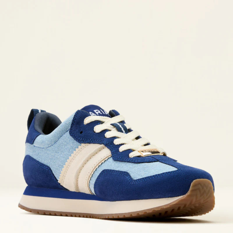 Ariat Ladies Ranch Runner Trainer - Light Denim/Blue Depths-10074396