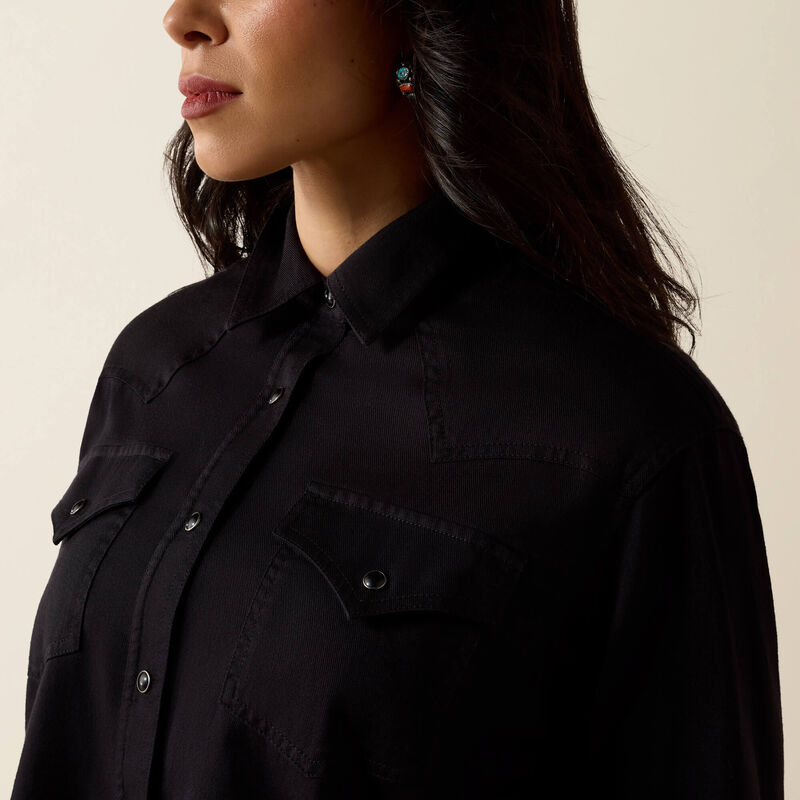 Women's Midnight Western Snap Shirt-10080690