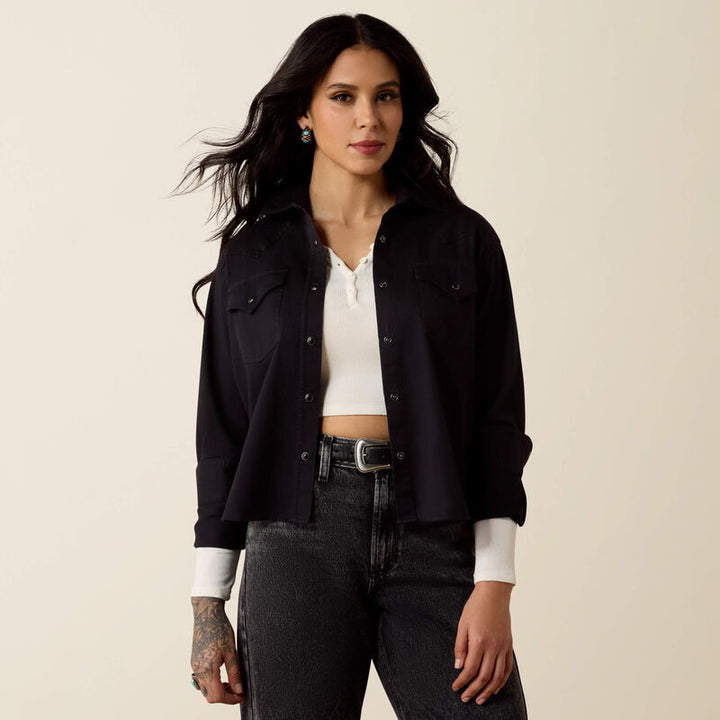 Women's Midnight Western Snap Shirt-10080690