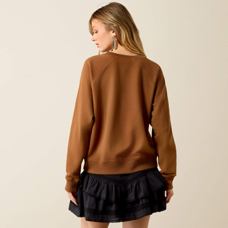 Women's Essential Crew Sweatshirt-10080716