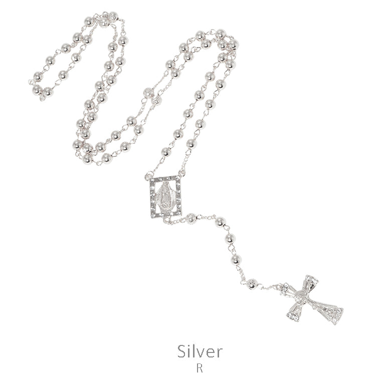 Religious Rosary Necklace