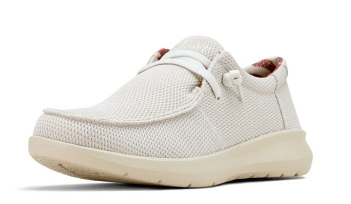Ariat Men's Hilo Cream Mesh Slip On Casual Shoe 10061335