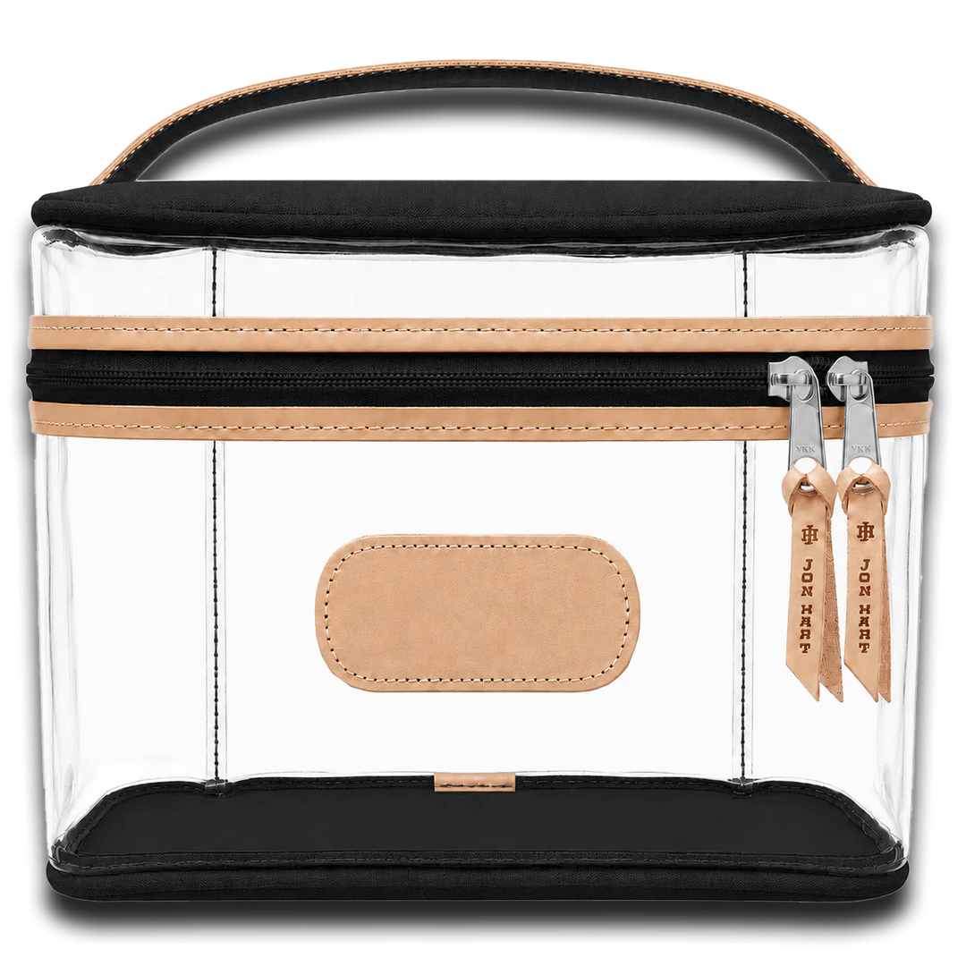 Clear Makeup Case- Jon Hart