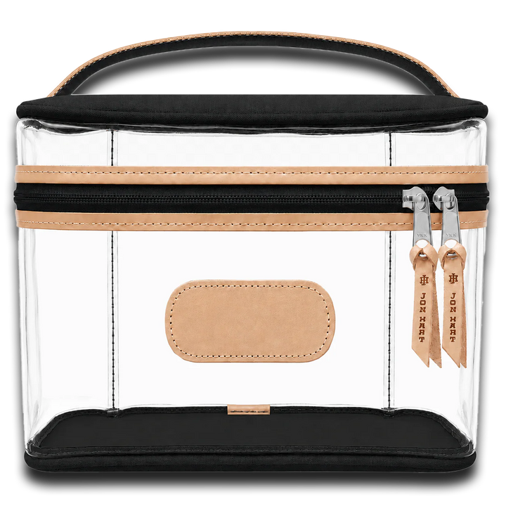 Clear Makeup Case- Jon Hart