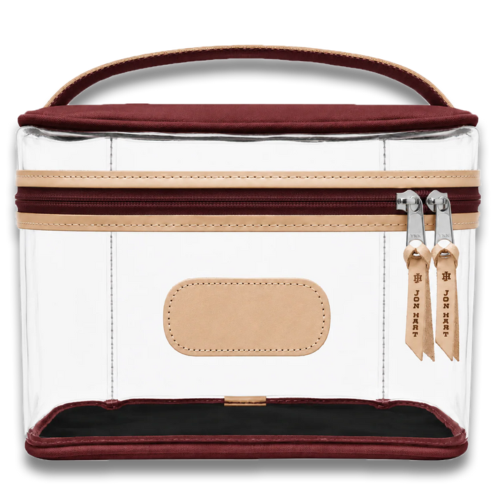 Clear Makeup Case- Jon Hart