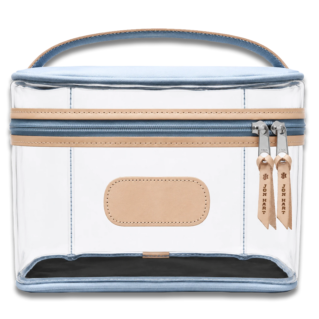 Clear Makeup Case- Jon Hart