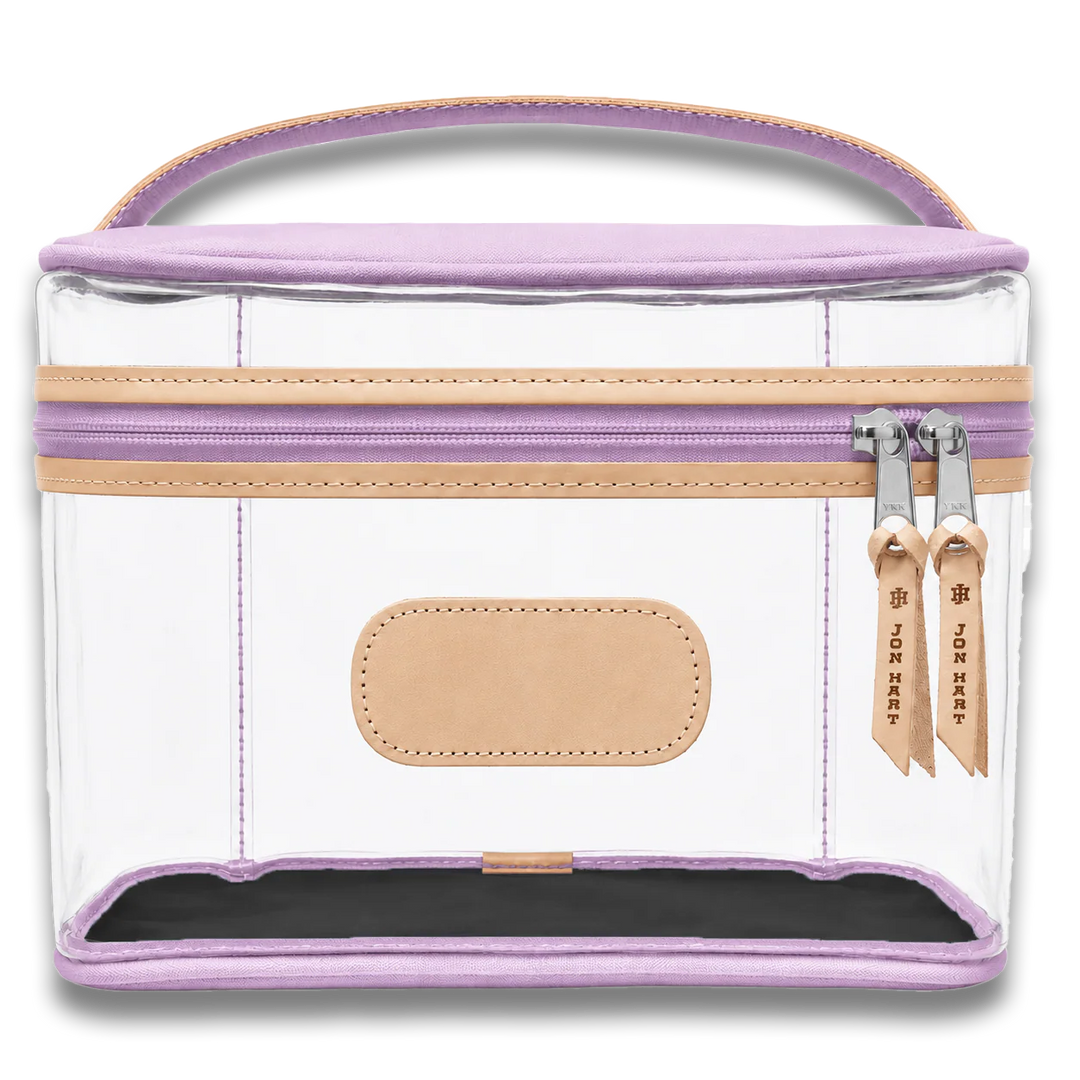 Clear Makeup Case- Jon Hart