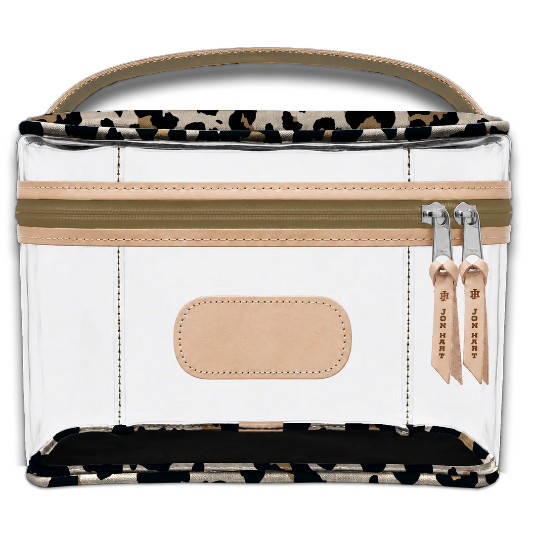 Clear Makeup Case- Jon Hart