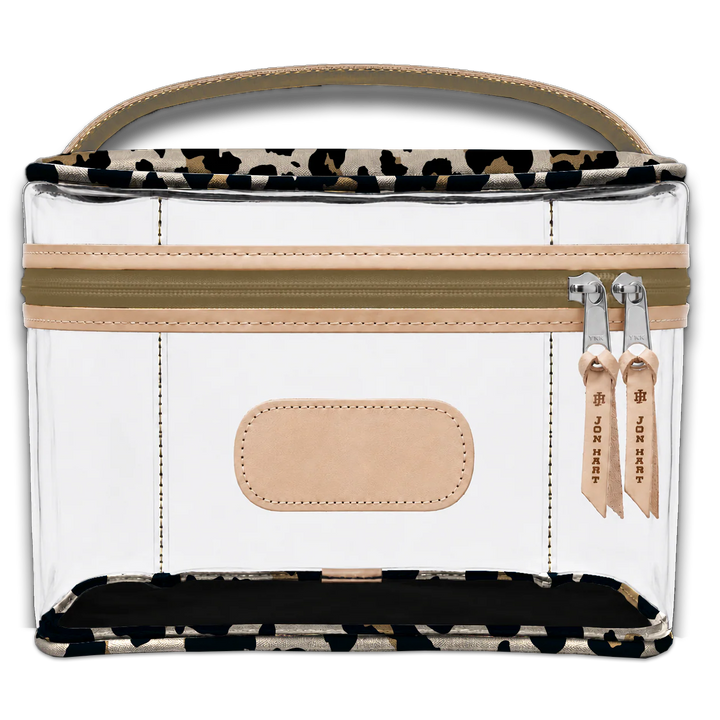 Clear Makeup Case- Jon Hart