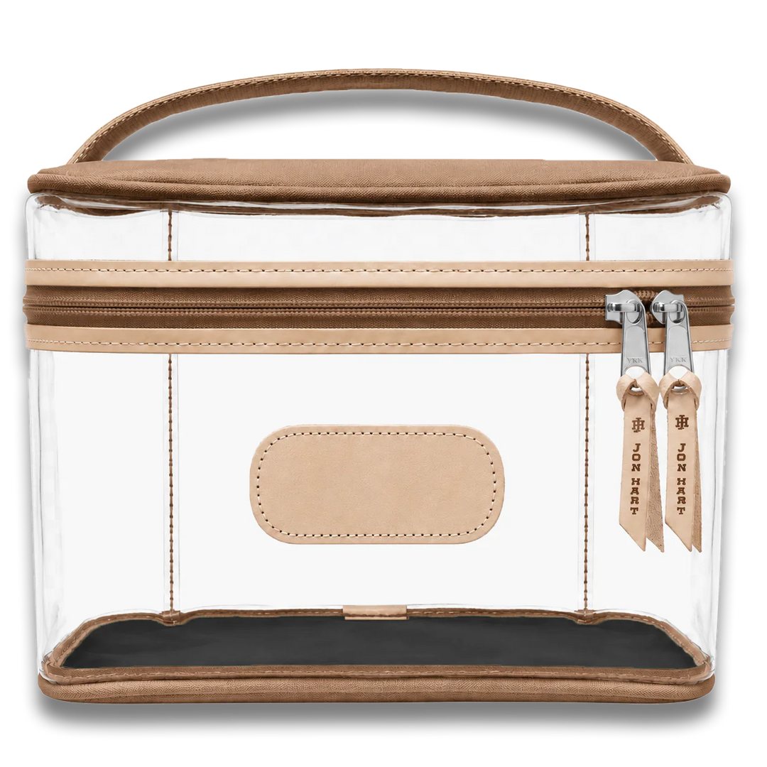 Clear Makeup Case- Jon Hart