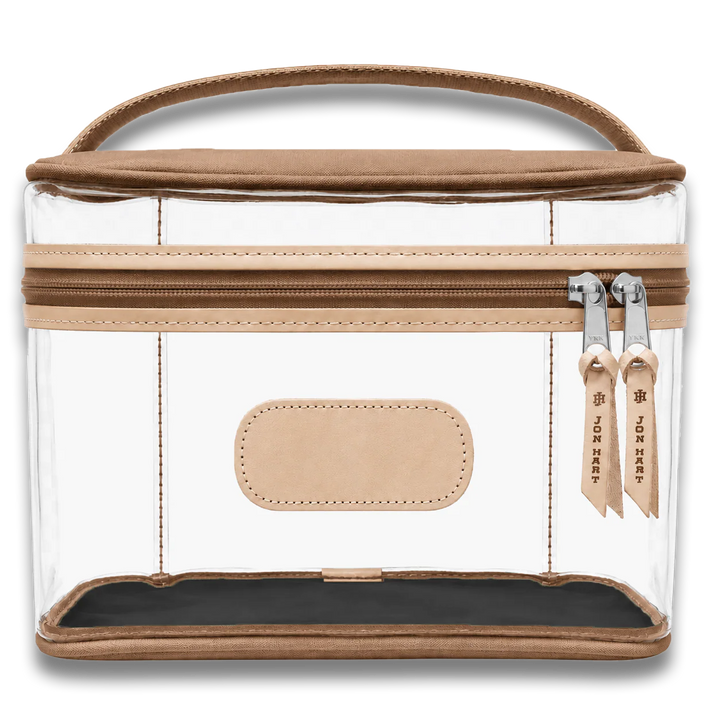 Clear Makeup Case- Jon Hart